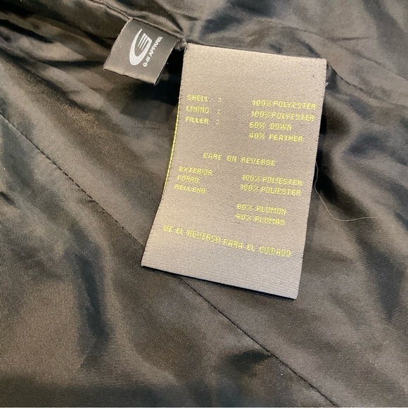 KENNETH COLE BLACK QUILTED DOWN/FEATHER JACKET SIZE M - Picture 4 of 5